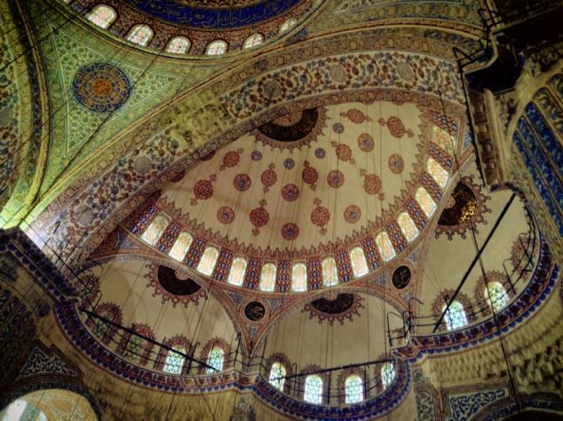 A wave of serenity inside the Blue Mosque